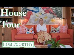 HOUSE TOUR | A Colorful Vintage Florida Villa with Bahamian Charm