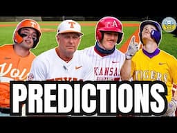 SEC Baseball Predictions: Texas A&M/Texas, Tennessee/LSU, Arkansas/Florida, More