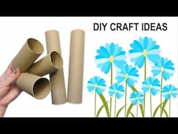 I Make Incredible Crafts from Toilet Paper Rolls! Look at This Easy DIY Ideas! Handmade Reuse Decor