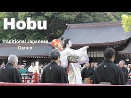 Japanese Noh Dance - Hobu at Meiji Shrine Spring Grand Festival for Golden Week