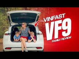 VinFast VF9 Full Review | Real Mom, Real Kids, Real Drive