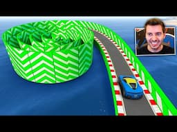 GTA V Online: (cone gigante) MEGA ESPIRAL de NITRO IMPOSSÍVEL!