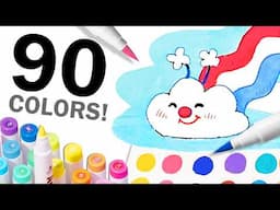 The BIGGEST Set of PAINT MARKERS..?! (Arrtx Acrylic Markers)
