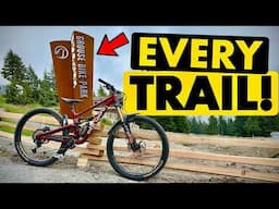 SENDING IT on Every Trail in the NEW Grouse Bike Park!