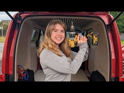 Starting to convert our Nissan NV 200 micro camper!