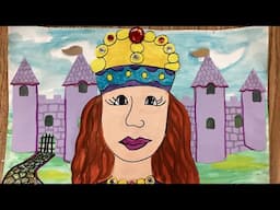 Royal Portraits Virtual Art Show by Grade 1 and 2 Students