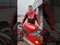 Neevesy's one-to-one track tuition: splashing around Donington with Andy Wade #ducati #998S