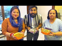 Mummy Vs Chachi cooking challenge
