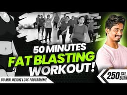 50 Minutes Fat Blasting Workout | Full Body Workout Video | Zumba Fitness With Unique Beats