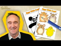 Teach Your Kids to Draw - Eggs With Legs! - Take your kids offline
