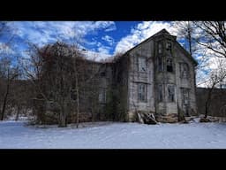 The Once Grand Abandoned McDowell House Forgotten in the Mountains of Pennsylvania *Built in 1860