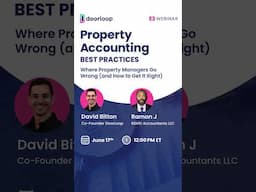 📊 Property Accounting Webinar 📊