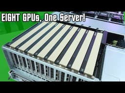 EIGHT RTX Pro 6000 Blackwells in a 4U Package! - Supermicro SYS422GL
