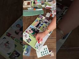 March Scrapbook Layout 🍀 #shorts