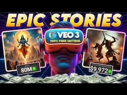 Unleashing VEO 3 : Make HYPER-REALISTIC AI War & Sci-Fi Films!(100% Free)