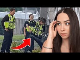 Man Mocks Female Cops Struggling to Break Down Door