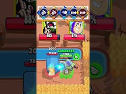 Kaze vs Buzz ⭐  Estadísticas #brawlstars #kamikaze