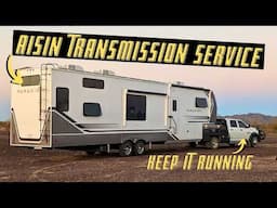 Ram 3500 Transmission Fluid Change (Aisin Transmission Service)