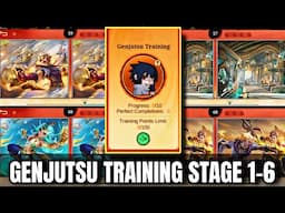 NARUTO GENJUTSU TRAINING STAGE 1-6 | MOBILE LEGENDS