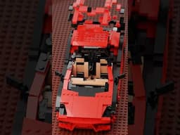 Lego Car Self Assembly - Satisfying ASMR. #3d #blender #animation #lego
