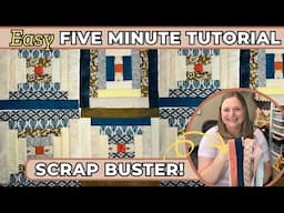 Turn Your Fabric Strips Into Stunning Quilt Blocks Fast!