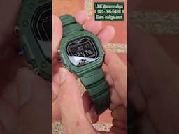 ใหม่สุดเขียวทหาร หน่วยรบพิเศษ #casioแท้ #นาฬิกาข้อมือผู้ชายสายยาง  #สยามนาฬิกา  #siamnaliga