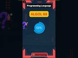 About ALGOL 68 programming language