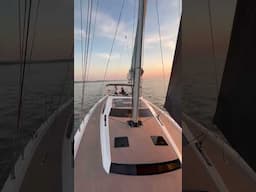 A sunset sail on an Xc47 to start your evening well... #sailing #sailingadventures #yachtinglife