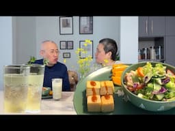 Colorful Tofu & Salad Bowl Brunch【My Mom's Vlog】