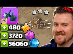 I MAXED the DARK CROWN for Clan War - Is it Worth it?