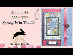 Graphic 45- Spring Is In The Air Folio- Page1/Inside pockets