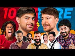 MR BEAST PARODY 🤑 Ft. INDIAN CREATORS | CARRYMINATI