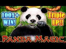 100x Win and a Triple Up Chasing a Maxed Out Major in Dragon Link Panda Magic at the Silverton!