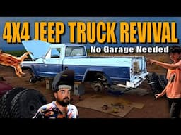 Reviving a JEEP J20 into a Tremors-Inspired 4x4 BEAST!