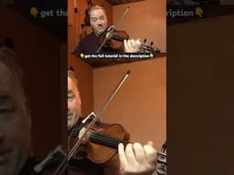 Autumn Leaves Violin Improvisation Tutorial #shorts