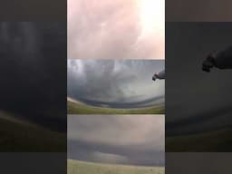 Chasing a supercell in the Oklahoma Panhandle… look at those amazing colors! A tornado too.