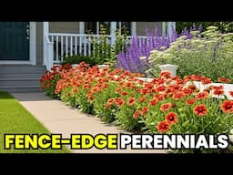 10 Perennials Your Fence Is BEGGING For + They’re Easy to Grow!
