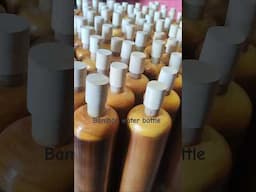 Bamboo water bottle. #anj_bamboo_craft #shortvideo #reels #Bottle