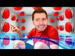 LIPÃO sobrevivendo a 100 BOTÕES MISTERIOSOS! - Button Prison