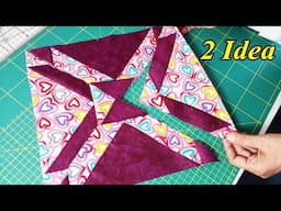 🌺2 Stunning patterns and tutorials for beginners | Easy Sewing