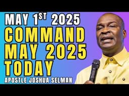 Apostle Joshua Selman Live May 1st 2025 || 7 Hours Prayer Encounter To Kickstart THis Month