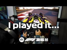 I played 'F1 25' Story Mode, Braking Point 3 early for the first time...