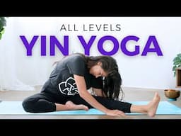 10 min Deep Stretch Yoga for Stress & Anxiety Relief | All levels Yin