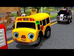 Wheels on the Bus | @Nursery Rhymes & Kids Songs2