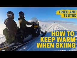 How to keep warm skiing - Baselayers is the answer!