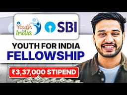 SBI Internship Youth for India Fellowship 2025 | 3.24 Lakh Stipend