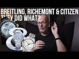 Watch news may 25: Citizen = premium. Breitling go shopping.