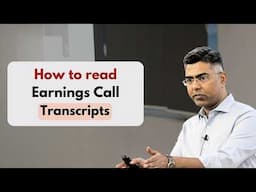 A 15 minute guide on How to read Earnings Call Transcripts - using Eicher Motors as an example