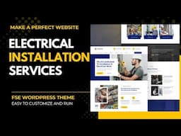 Effortless Website Creation for Electrical Businesses with Electriza | Electriza Theme Overview