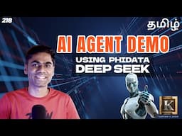 AI Agent Demo in Tamil | Create Basic Multi AI Agents Using Phidata & Deep Seek | Karthik's Show